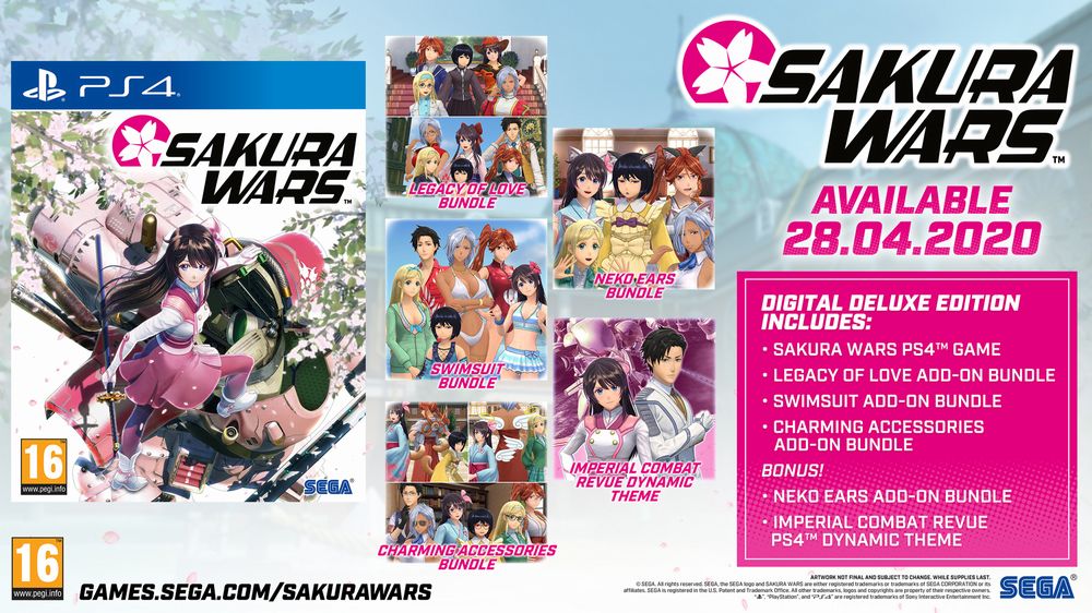 Sakura Wars edizioni speciali ps4 Sakura Wars edizioni speciali ps4